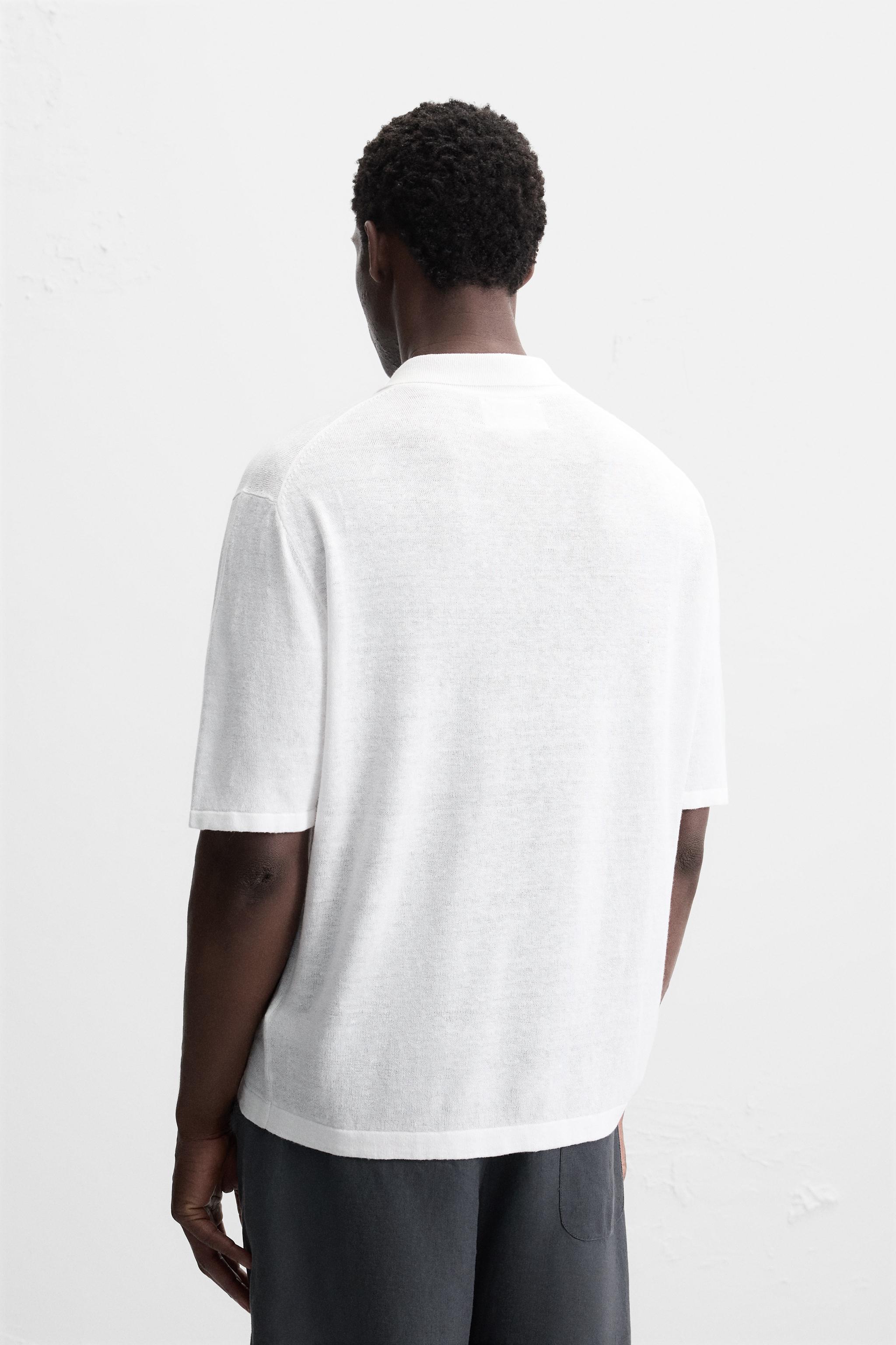 POLO EN MAILLE 100 % CHANVRE